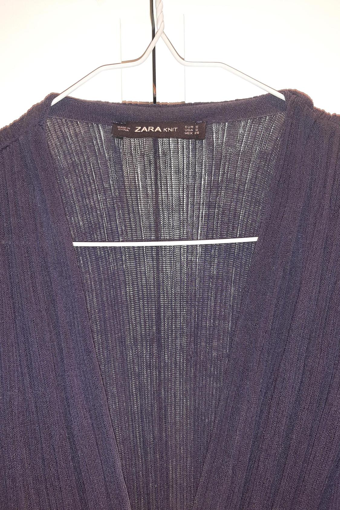 CROSSOVER DRESS WITH BELT - Image 2
