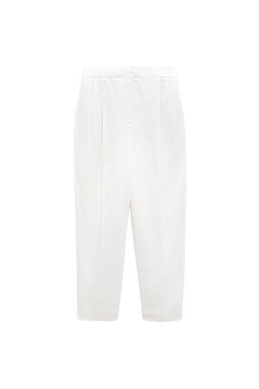 SLOUCHY CARROT-FIT TROUSERS