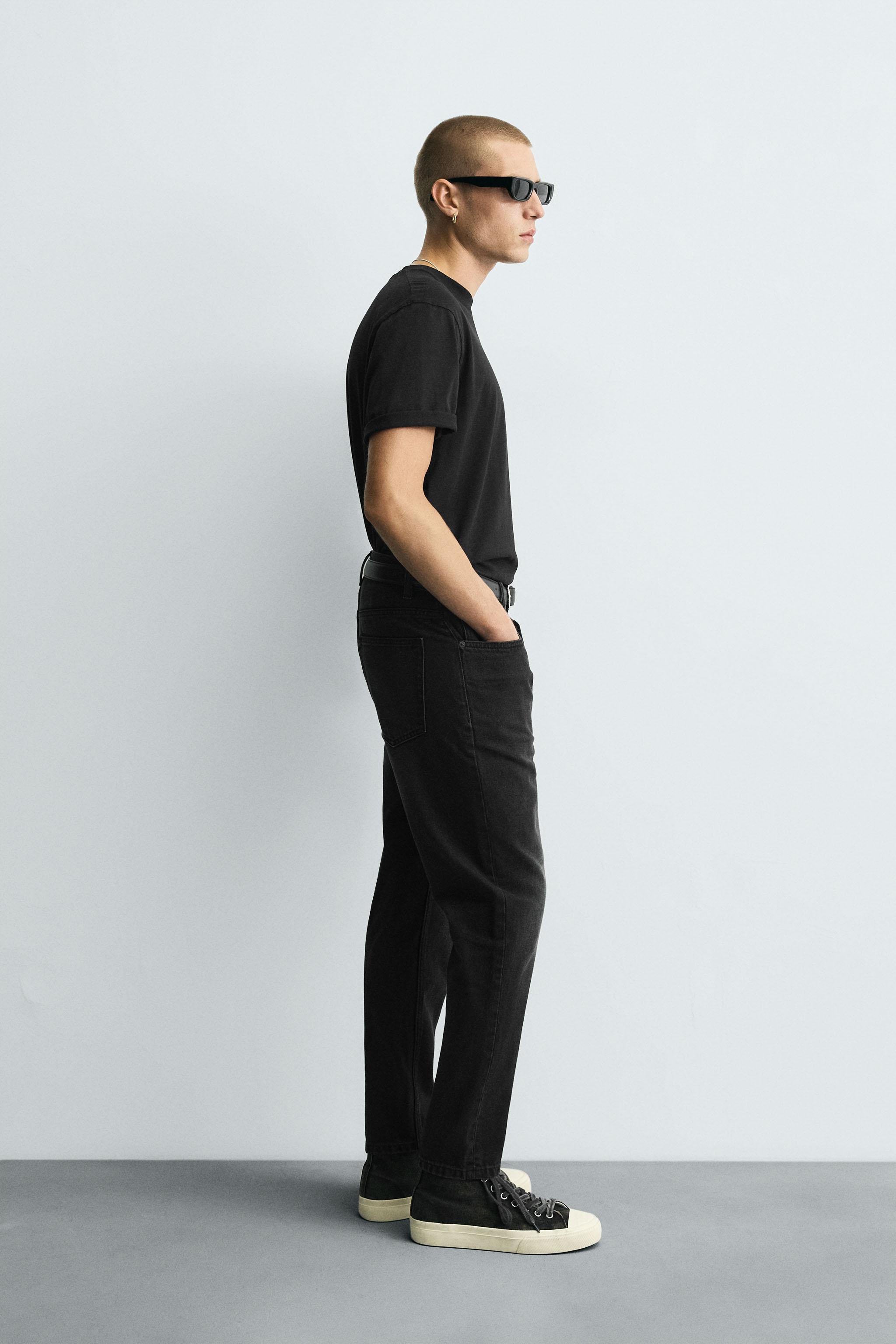 新品☆ZARA ザラ シーム入りクロップド丈パンツ S black ZARA - ZARA クロップドフレアパンツXSの通販 by R shop｜ザラ
