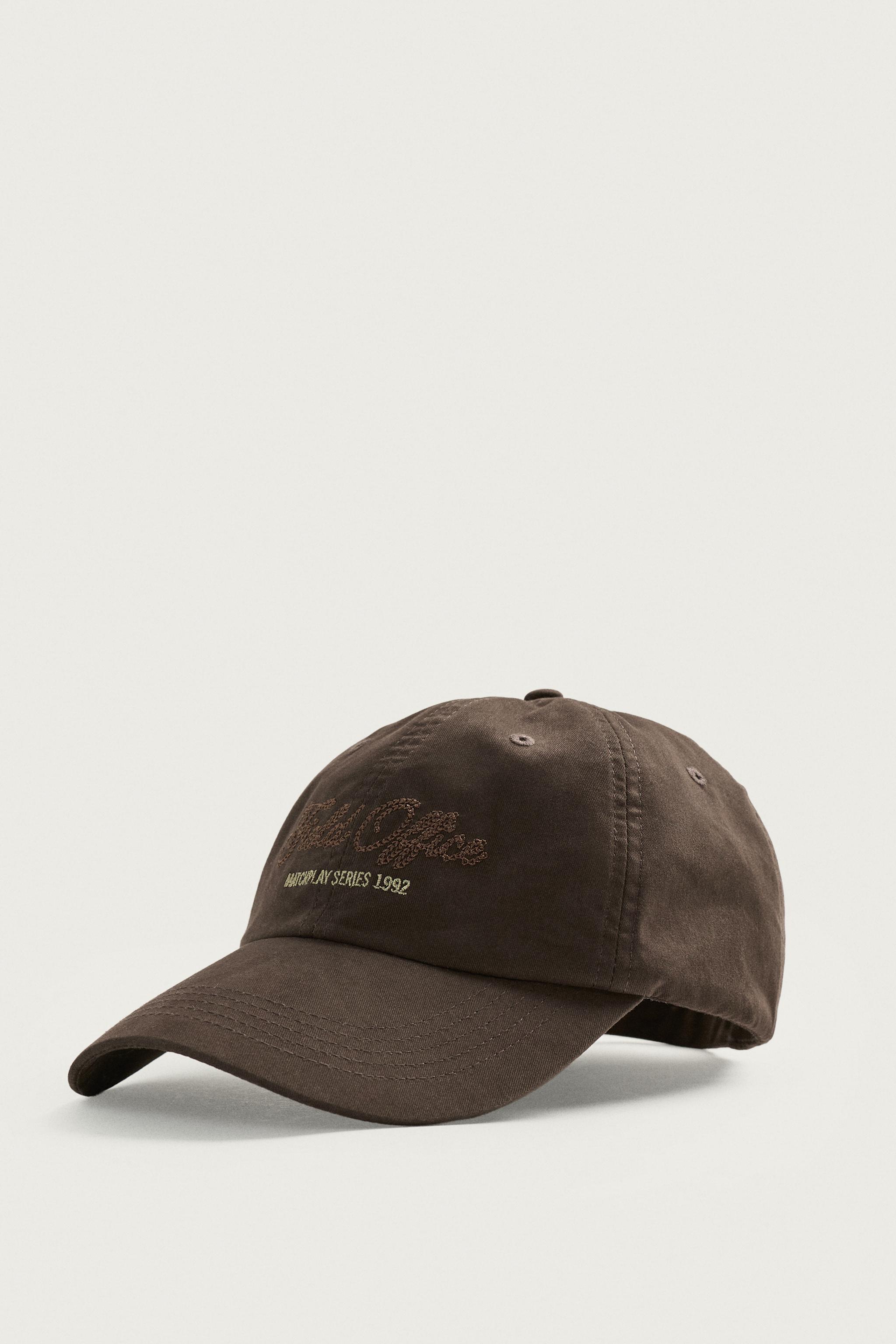 WASHED EMBROIDERED CAP