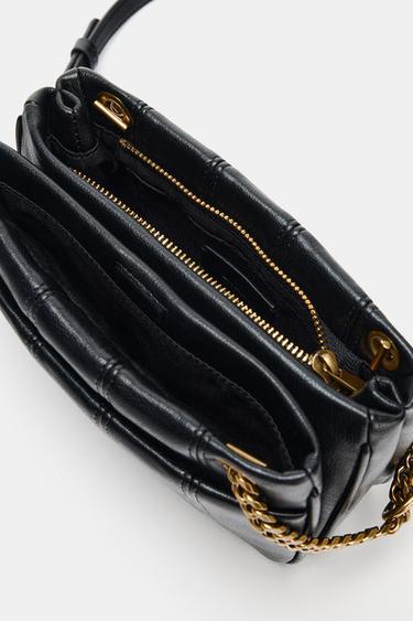 SAC BANDOULIÈRE MATELASSÉ - Noir de Zara - Image 6