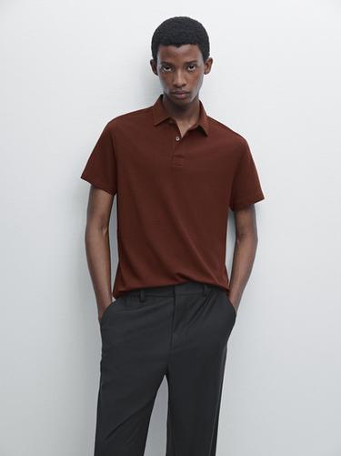 Zara Cotton blend short sleeve polo shirt - 353