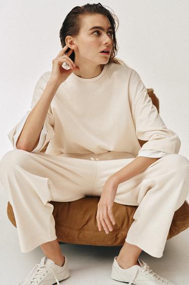 بنطلون بالون - خَام by Zara