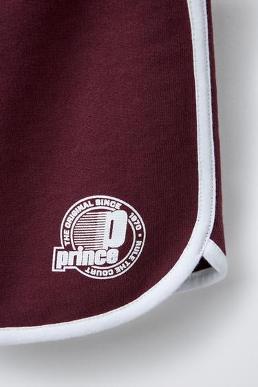 PRINCE ® PLUSH BERMUDA SHORTS - Burgundy by Zara - Image 3