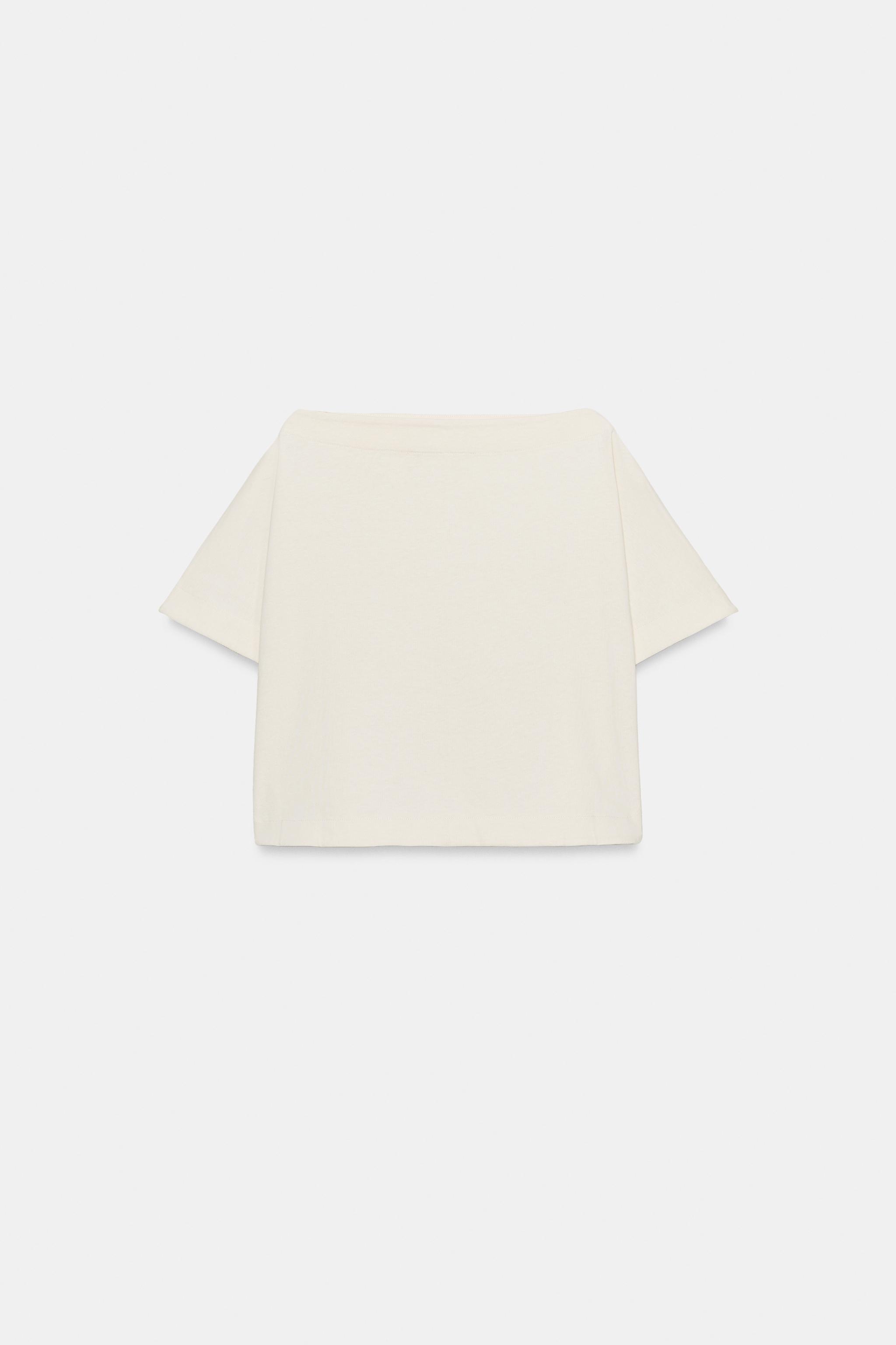KATMANLI CROP TOP - Görsel 5