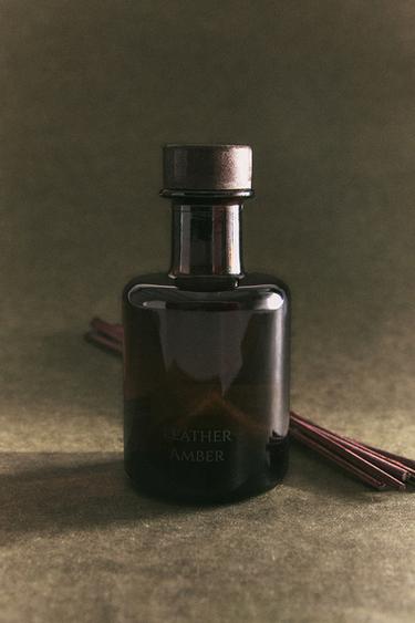 (95 ML) LEATHER AMBER REED DIFFUSERS - Black by Zara - Image 5