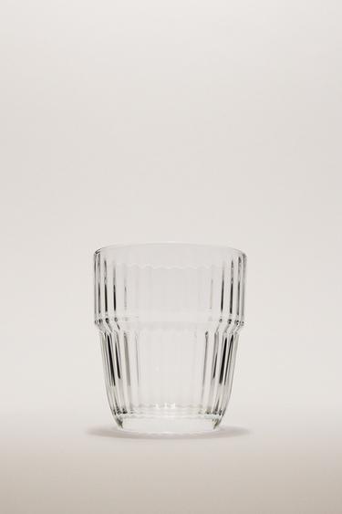 VASO VIDRIO RELIEVE - de Zara