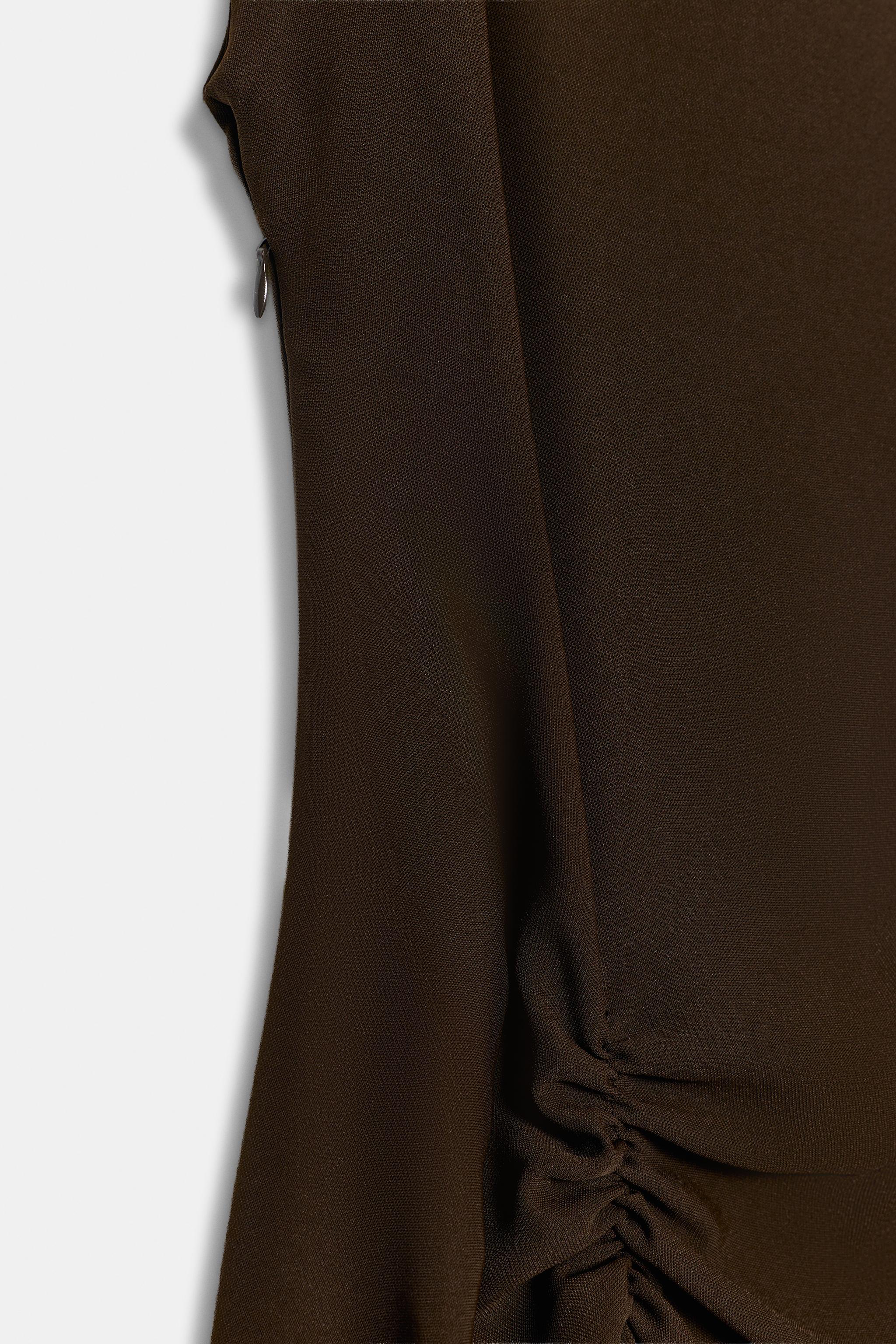 ASYMMETRIC MIDI DRESS