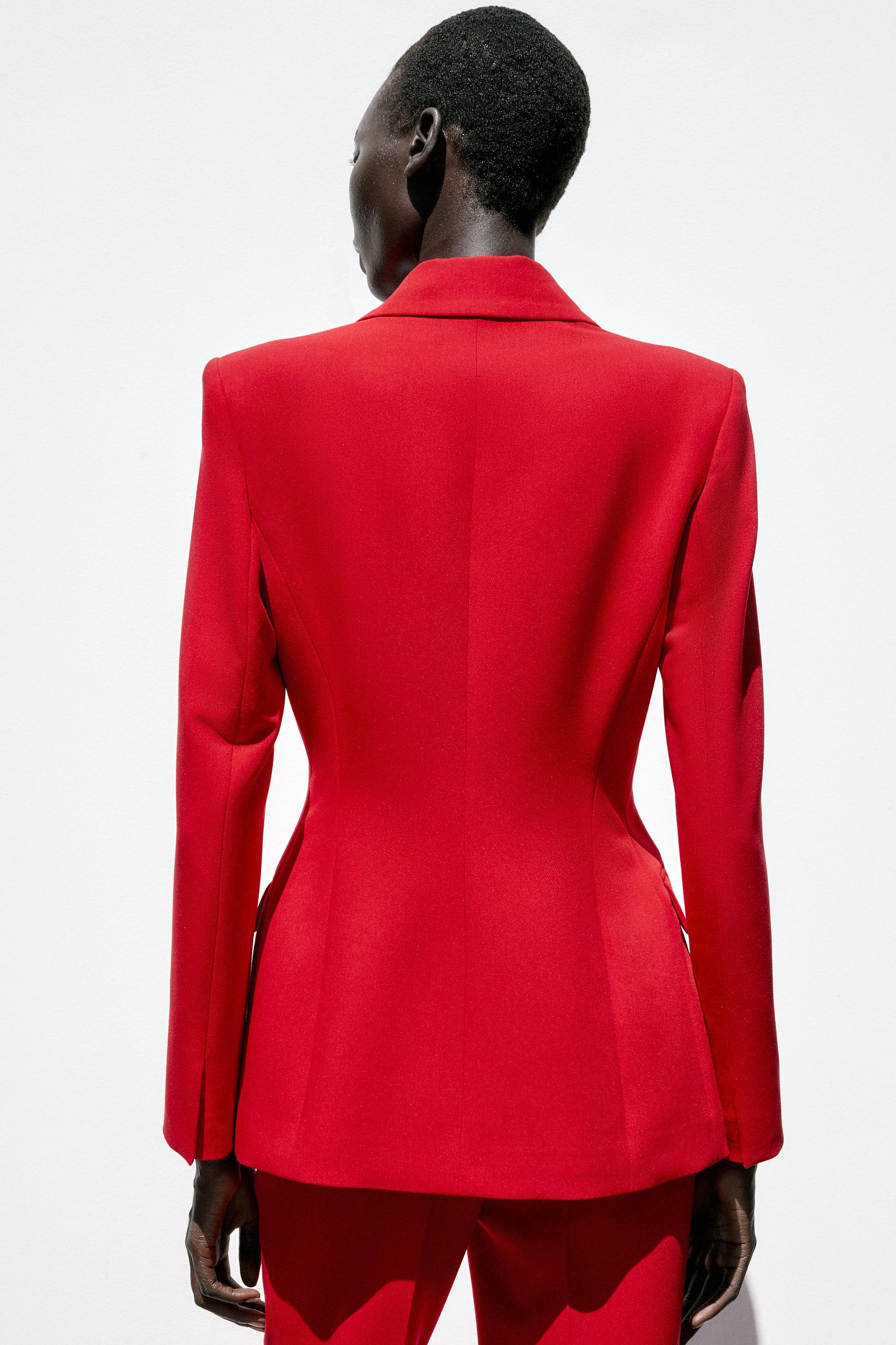 ZARA ポインテッドラペルブレザー2204/590/800