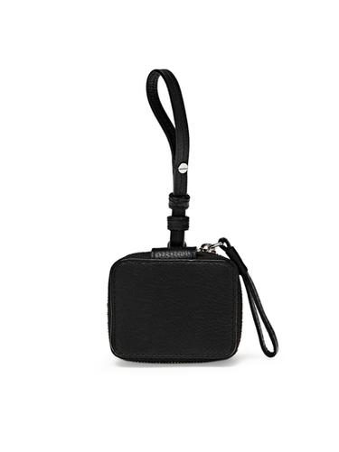Funda AirPods piel napa - Negro de Zara