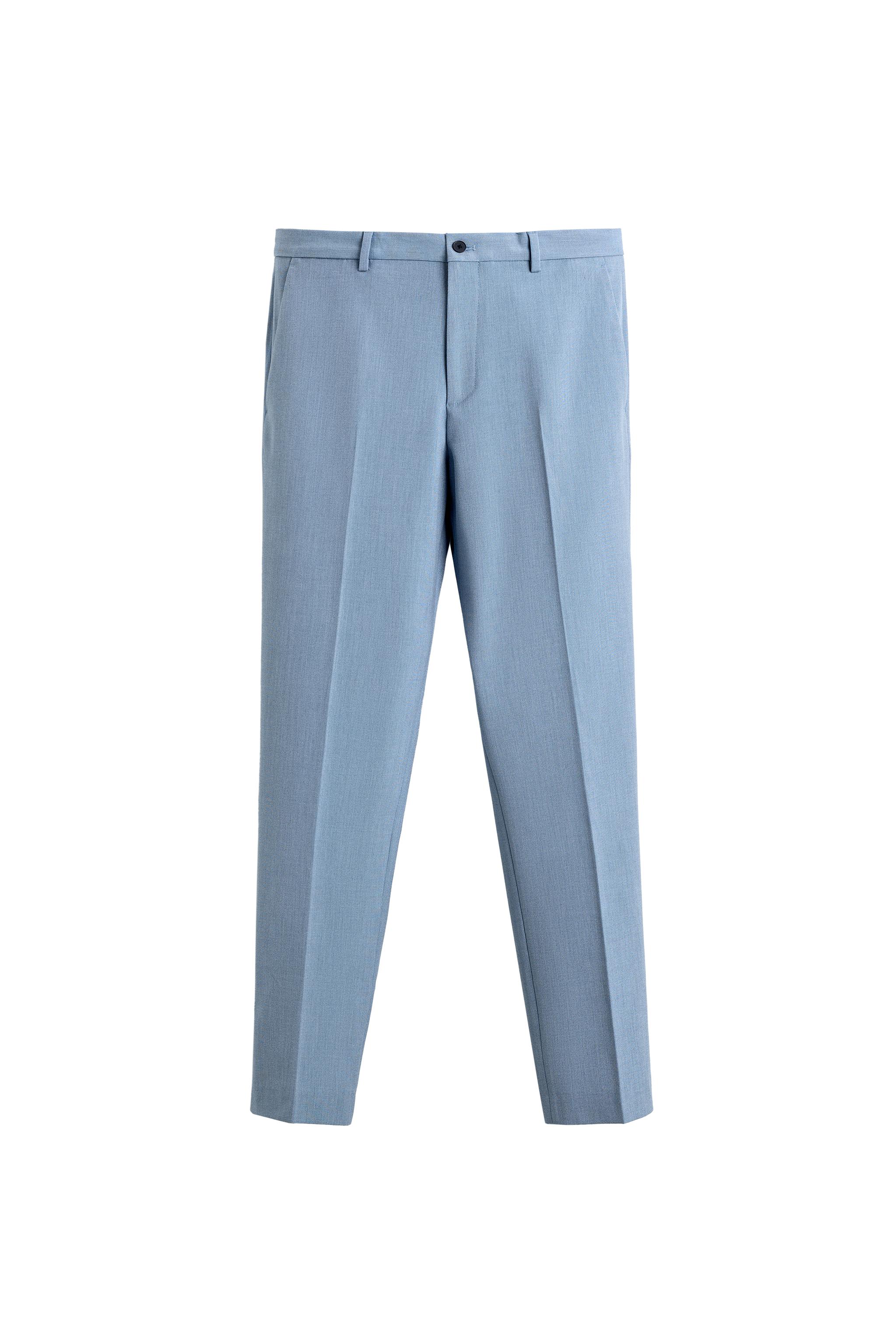 TEXTURED COMFORT SUIT PANTS