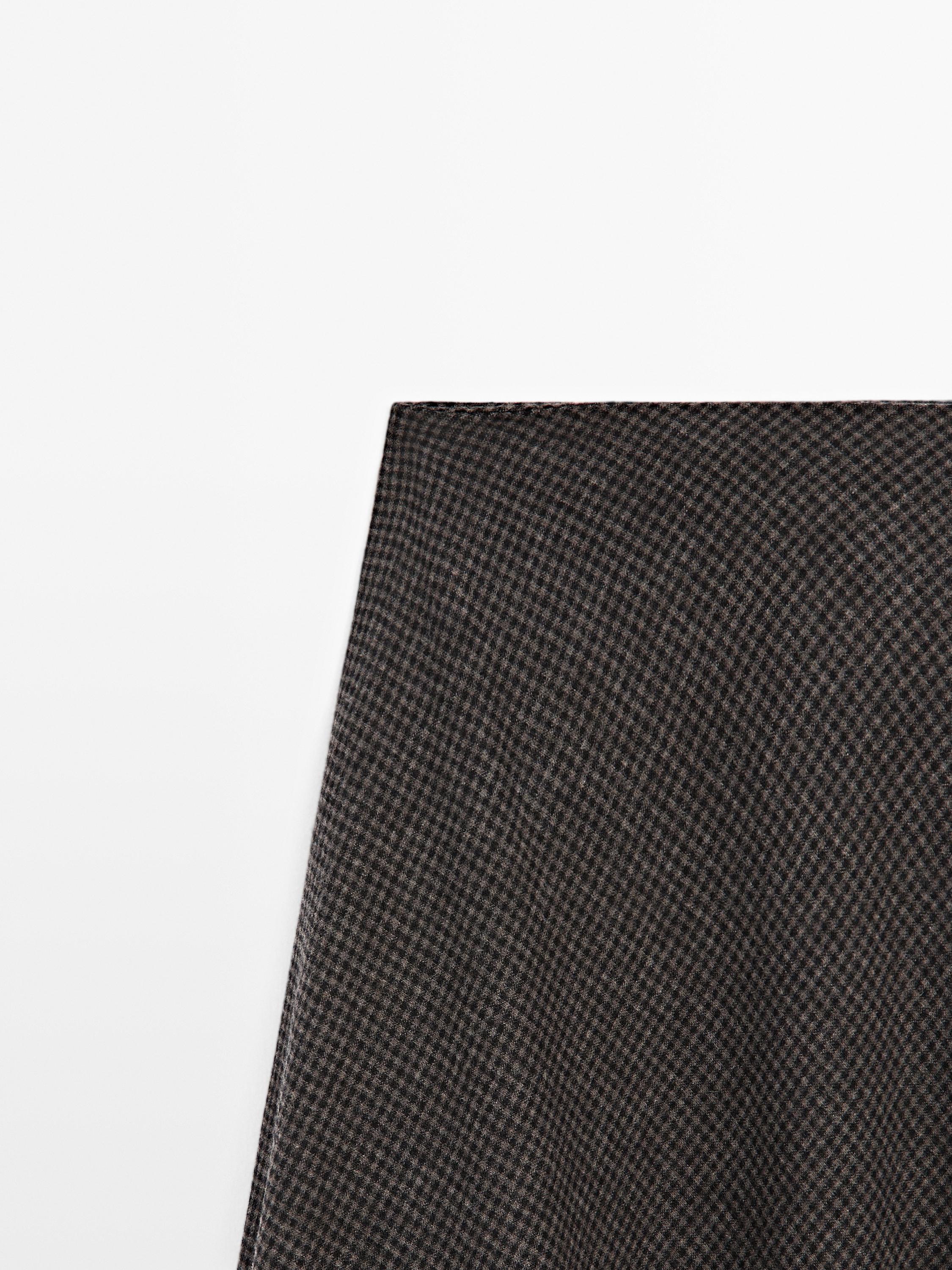 Jupe midi ample à carreaux vichy