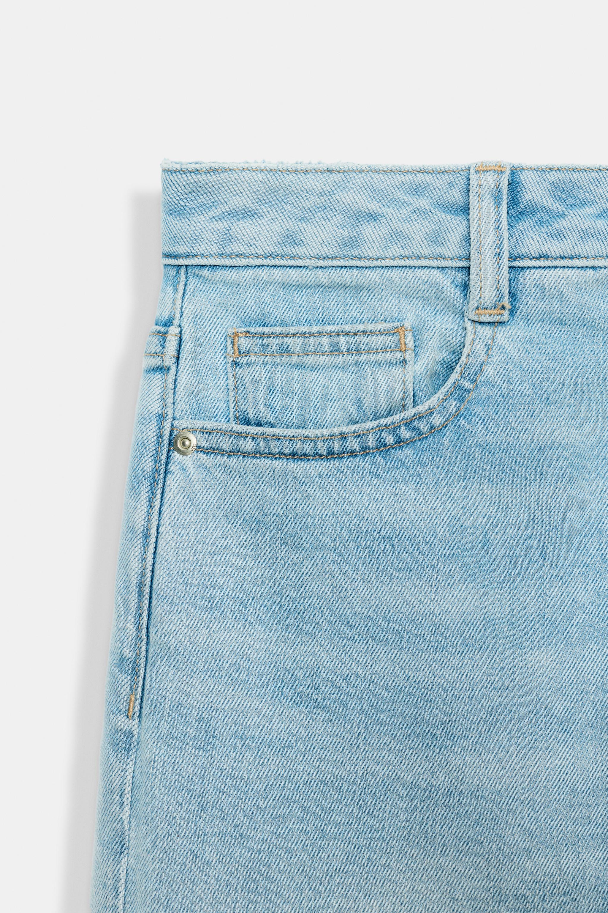Z1975 RELAXED FIT MID-RISE TURN-UP HEM JEANS
