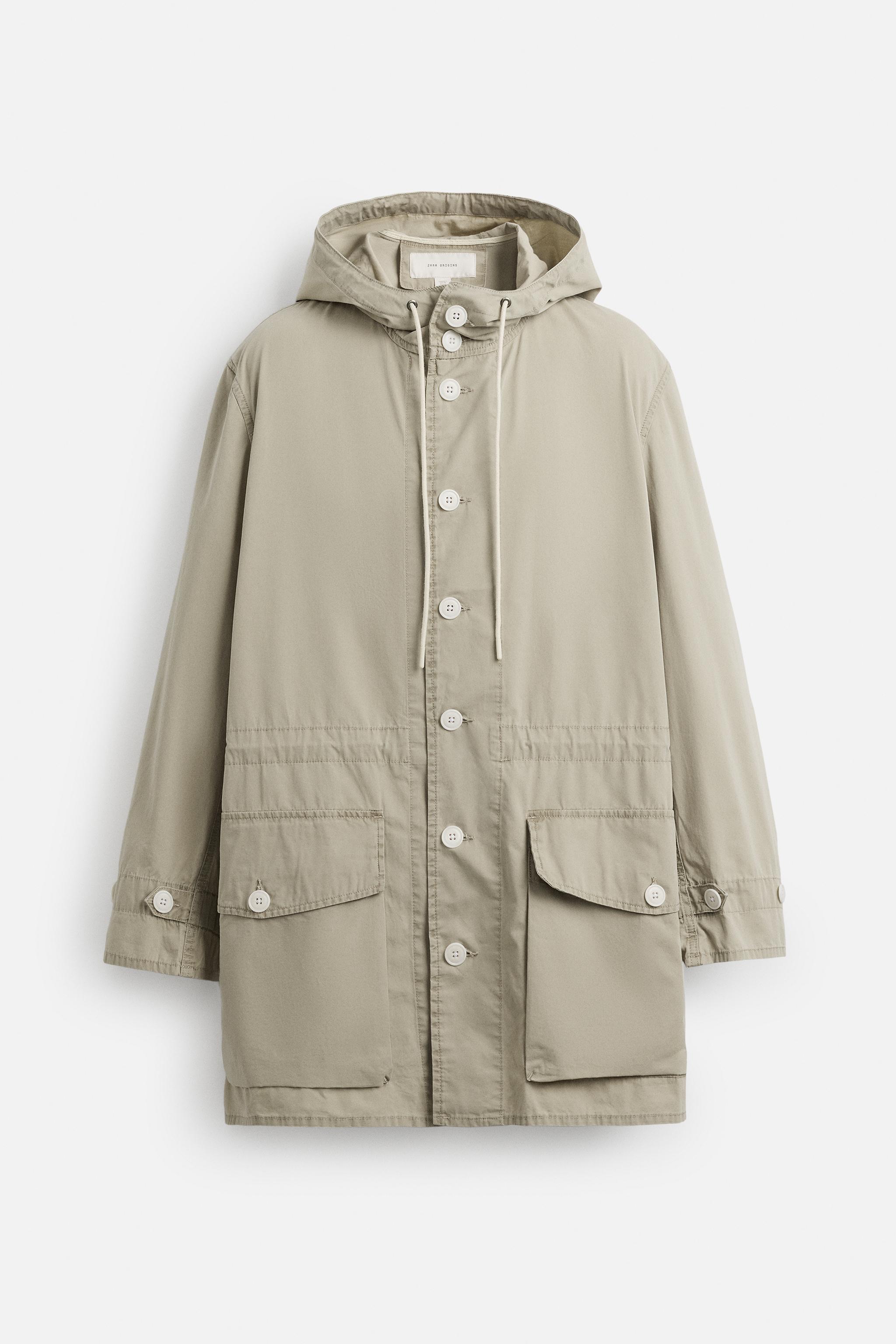 PARKA COURTE EN COTON