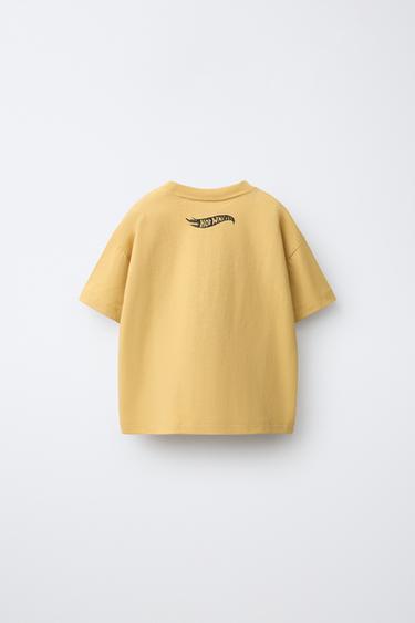 HOT WHEELS™ MATTEL PRINT T-SHIRT — Mustard 2