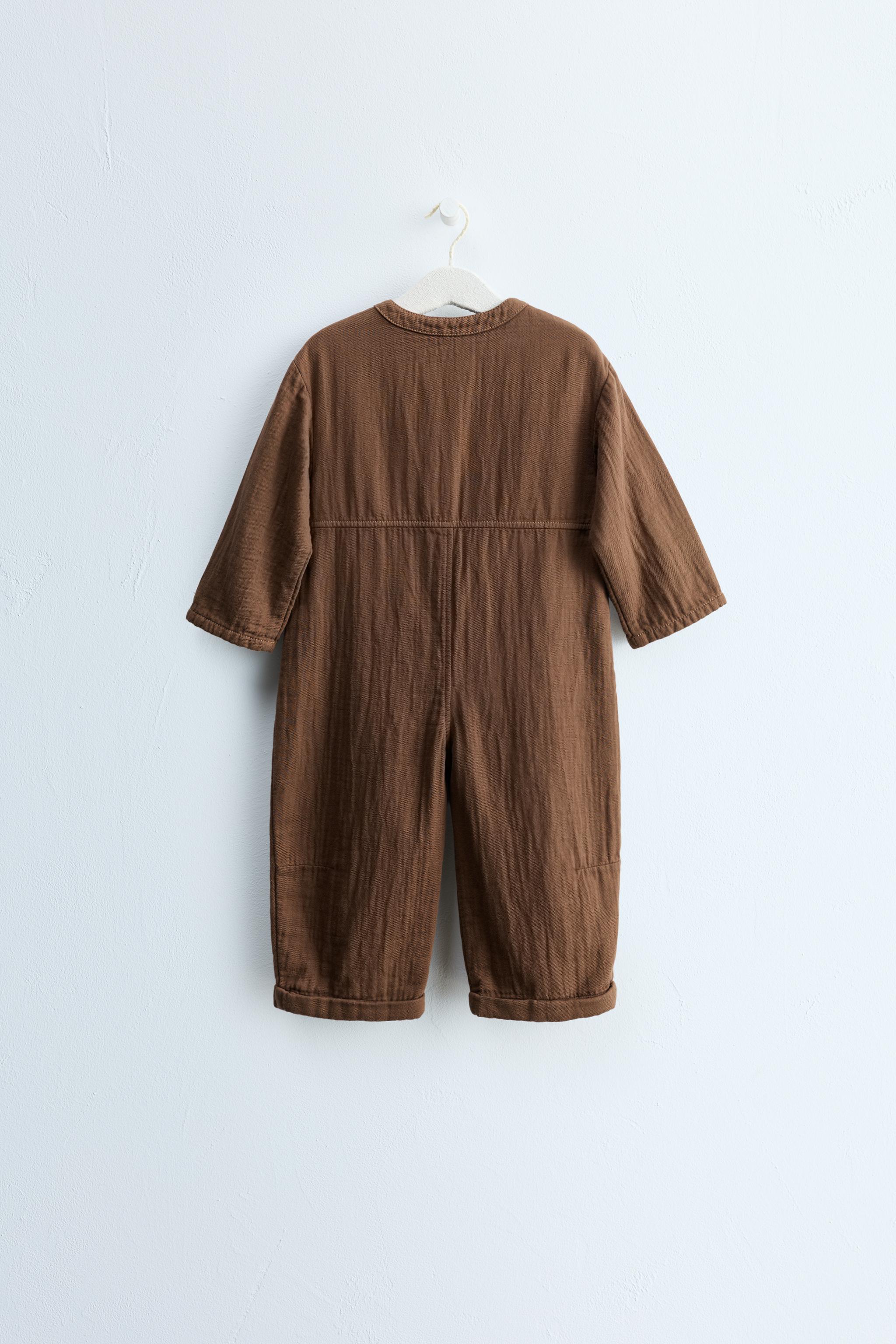 ZARA TIMELESS - BUTTONED LONG JUMPSUIT