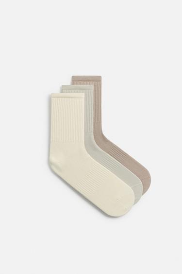 3-PACK OF RIB SOCKS - various by Zara - Image 1