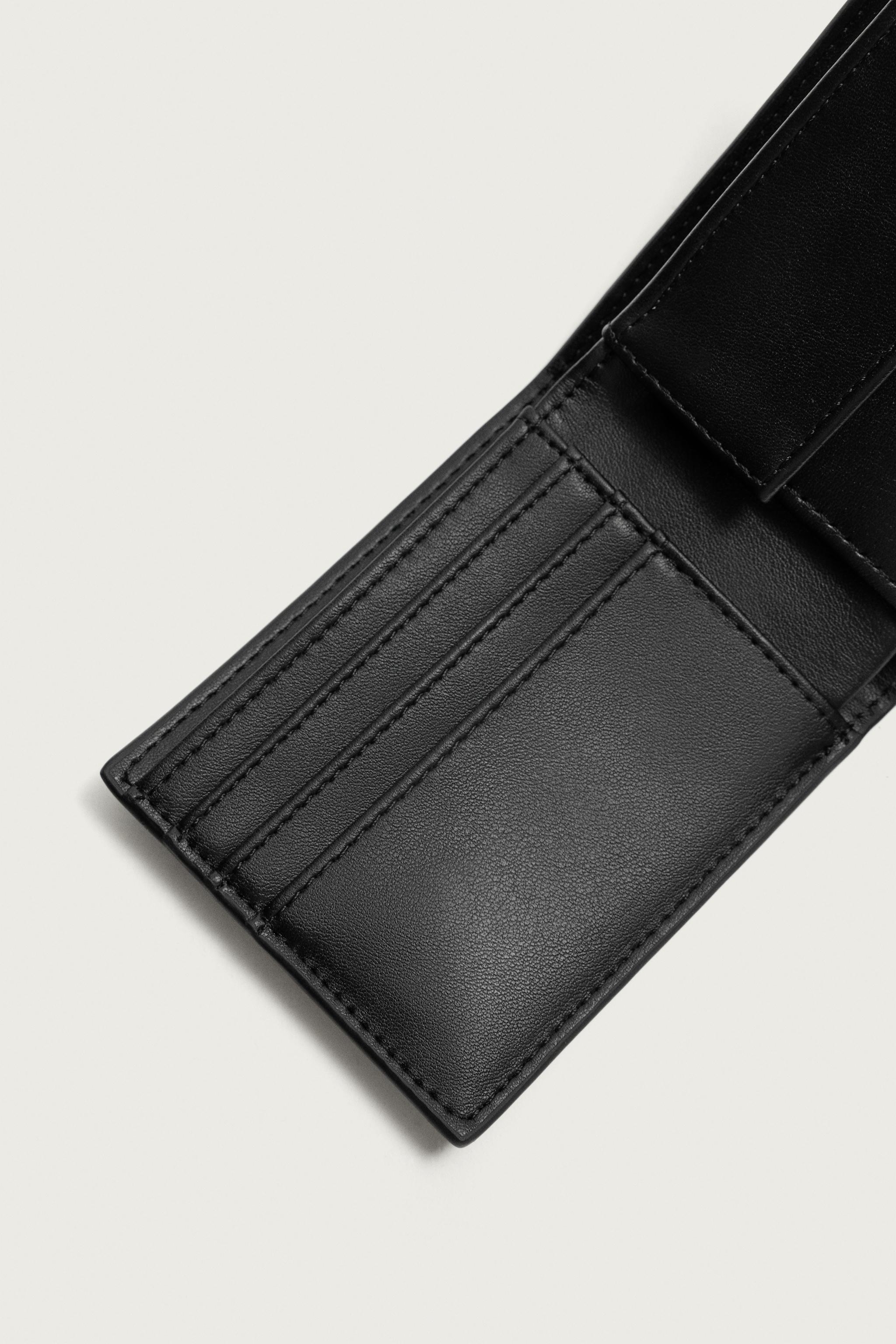 Мужские кошельки Zara SMOOTH WALLET — фото 3