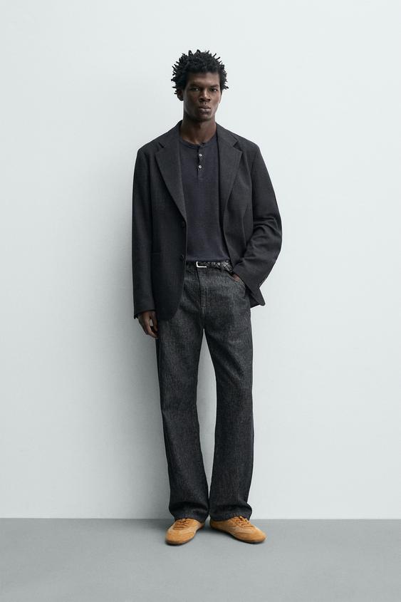 RELAXED FIT TEXTURED BLAZER from Zara - $169