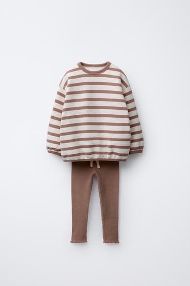 Ensemble 3 Pièces Borlai Bébé Fille - Sweat à Capuche Fleuri + Pantalon + Bandeau - 1-5 Ans - Bourgogne