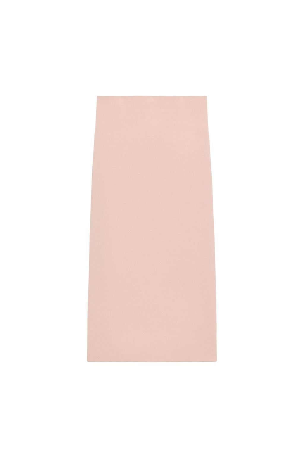 KNIT MIDI SKIRT