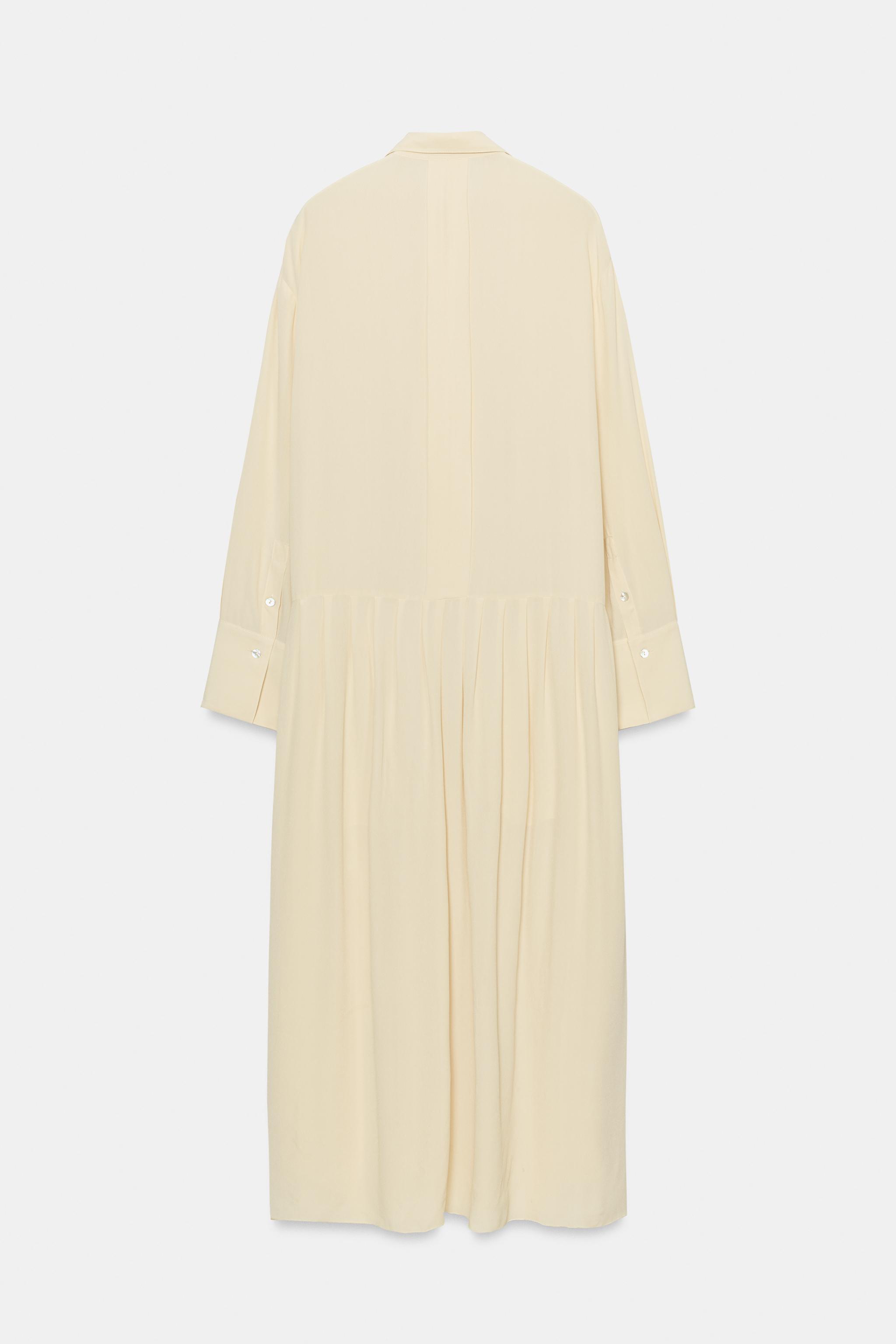 ZW COLLECTION FLOWY SHIRT DRESS