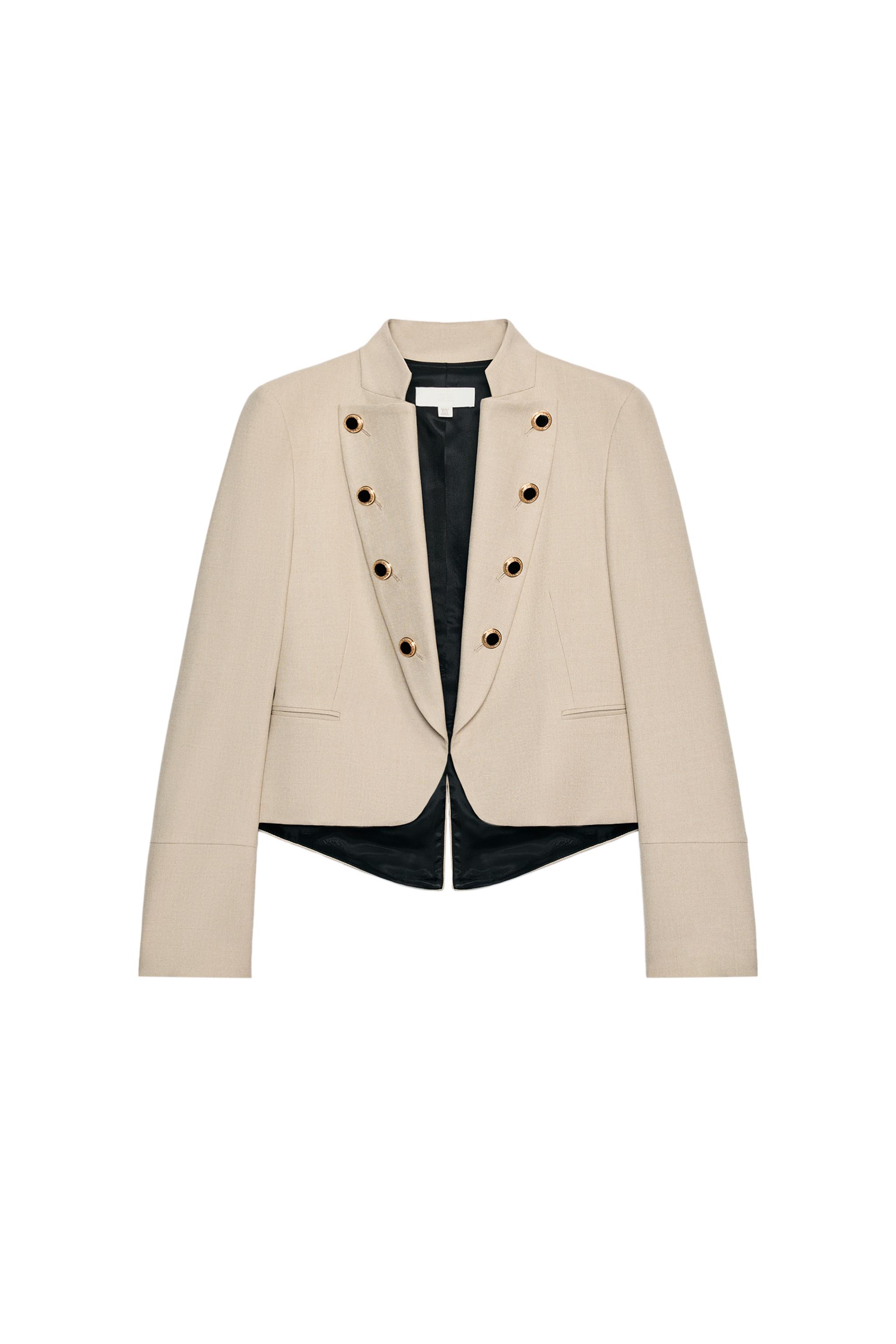 フィットカラーブレザー - サンド | ZARA Japan / 日本