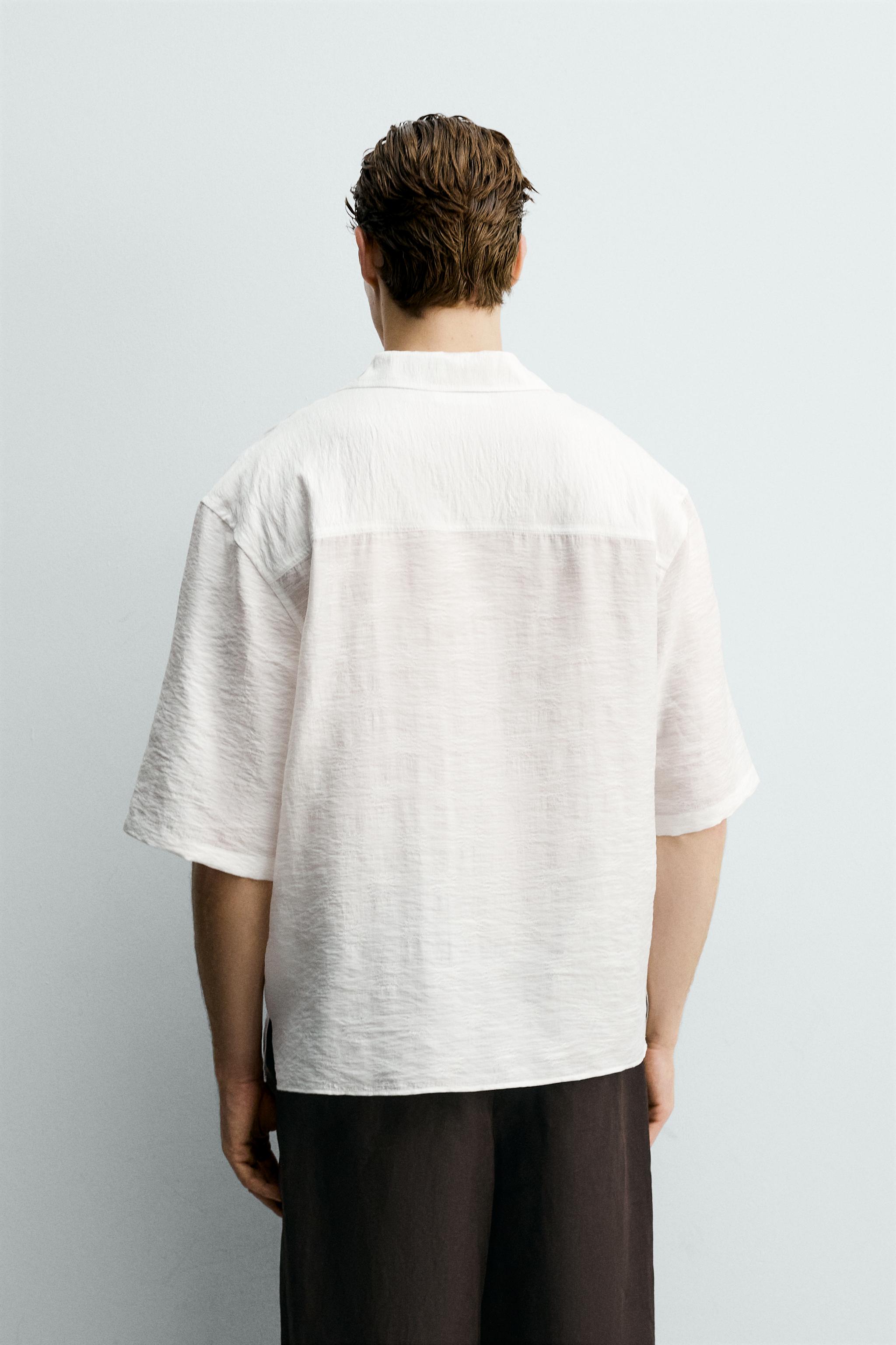 CHEMISE POLO FLUIDE EN JACQUARD