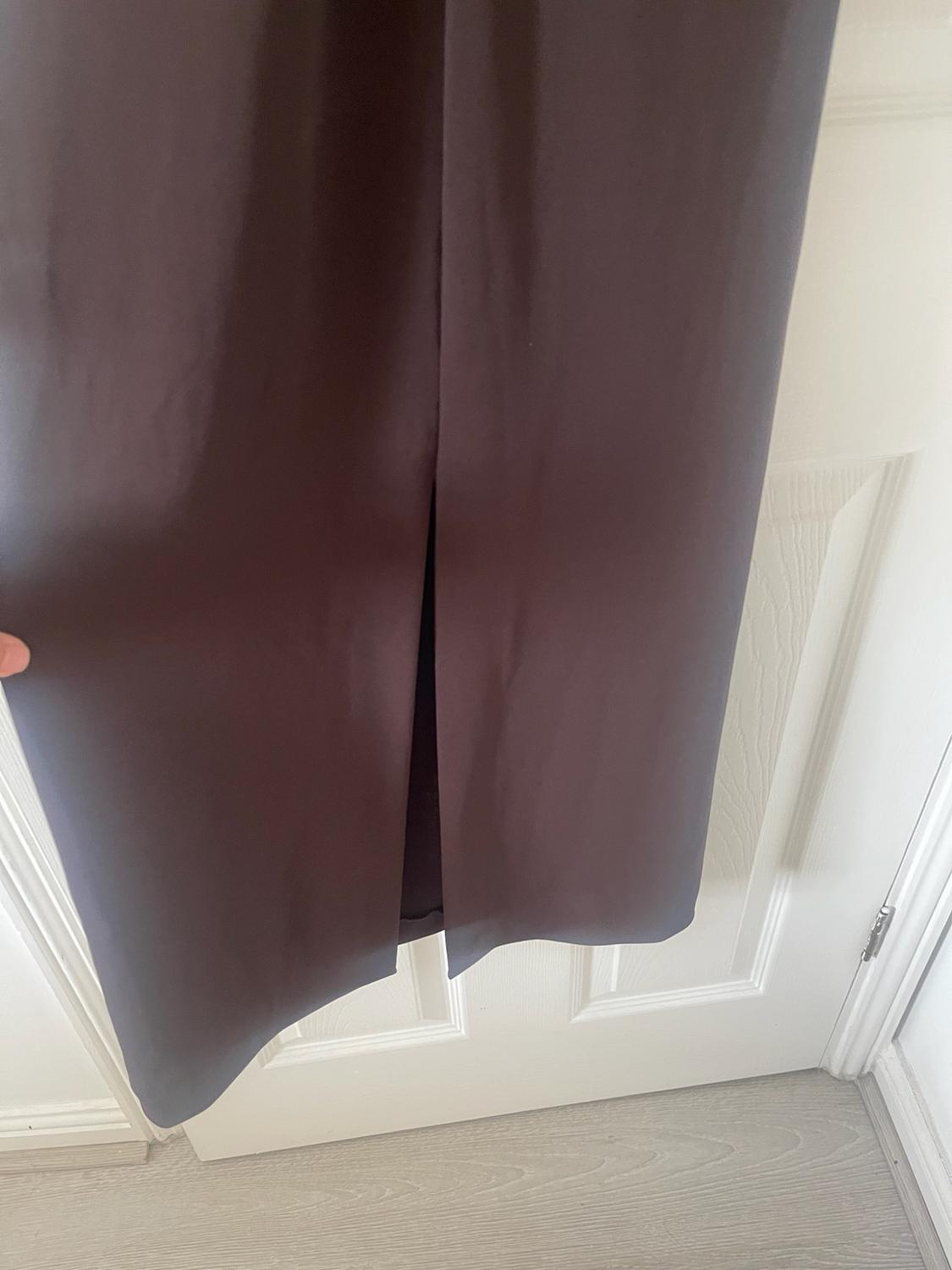 DRAPED MIDI DRESS - Image 6