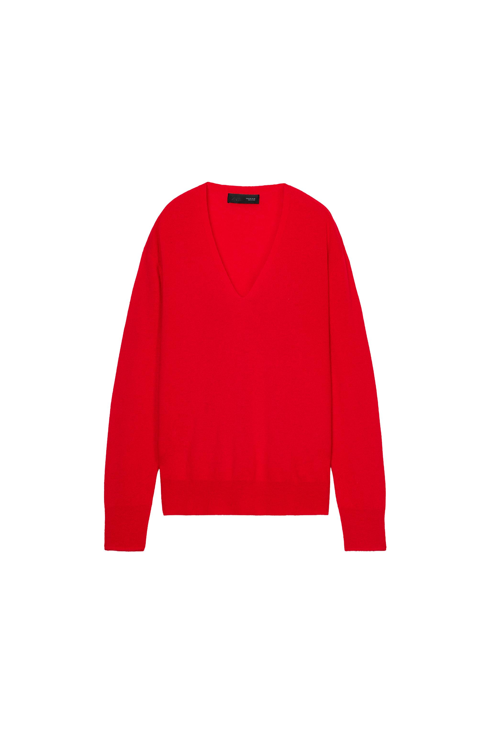 ニット - レディース レッドセーター | ZARA 日本 ニット - レディース レッドセーター | ZARA 日本