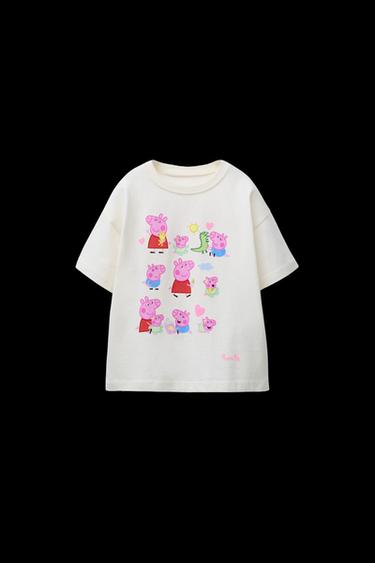 Zara PEPPA PIG ™ PRINT T-SHIRT - Oyster-white - Image 0