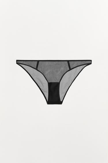 MESH-SLIP - Schwarz von Zara - Bild 0