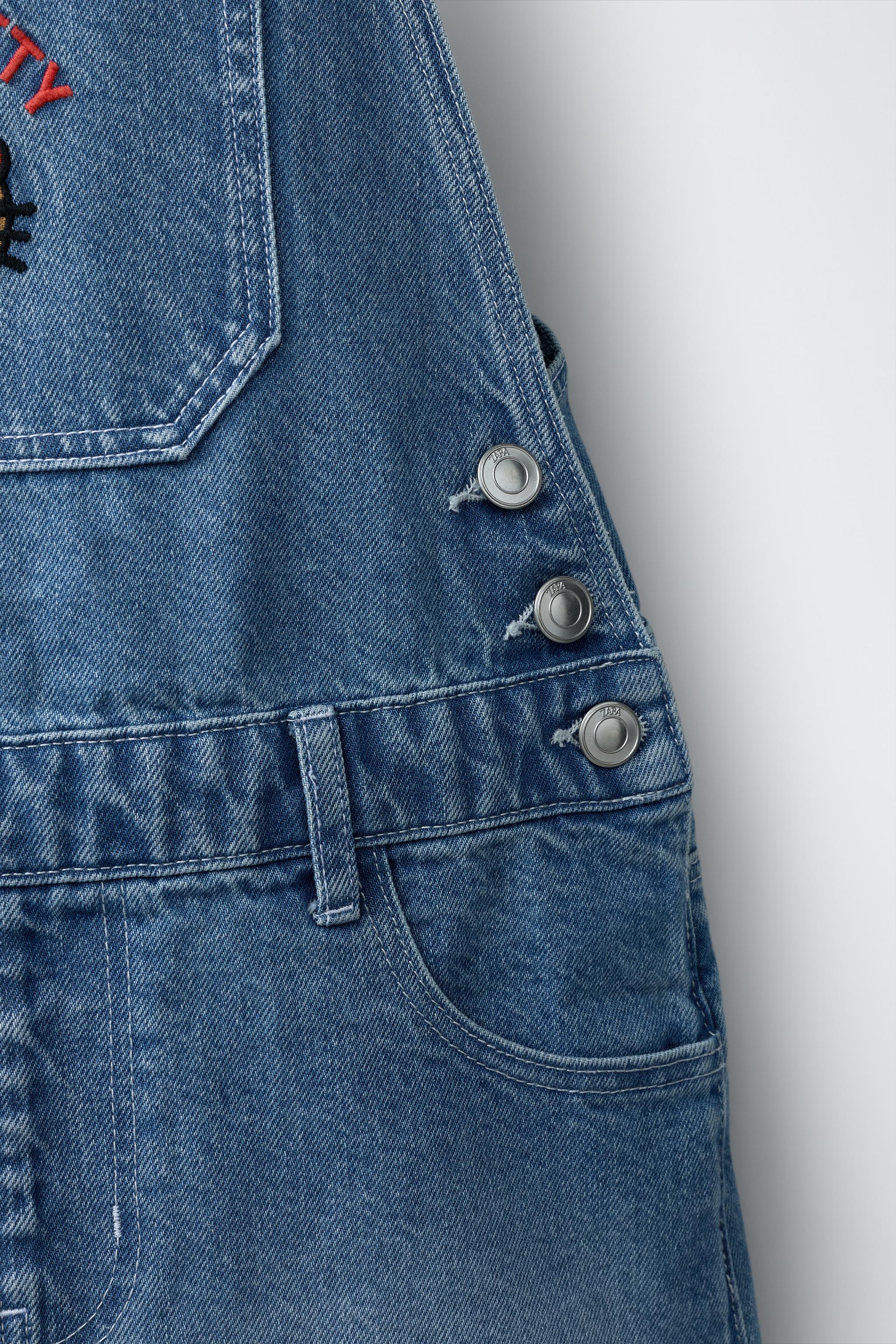 HELLO KITTY © SANRIO DENIM OVERALLS