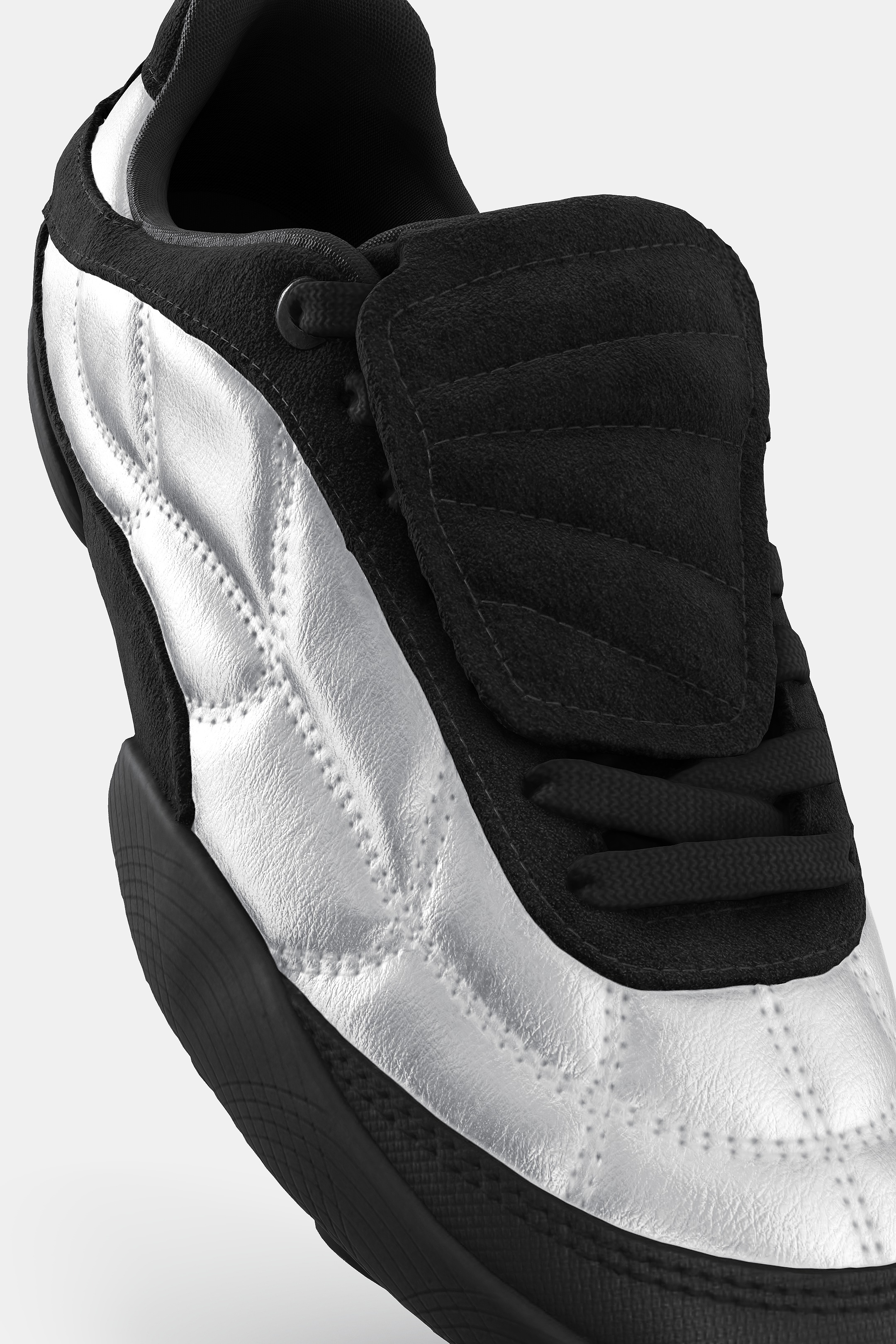 METALLIC RUNNING TRAINERS Silver ZARA South Africa