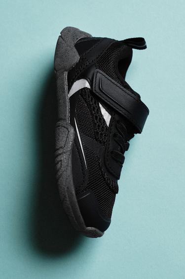 Zara BAREFOOT SNEAKERS - Black