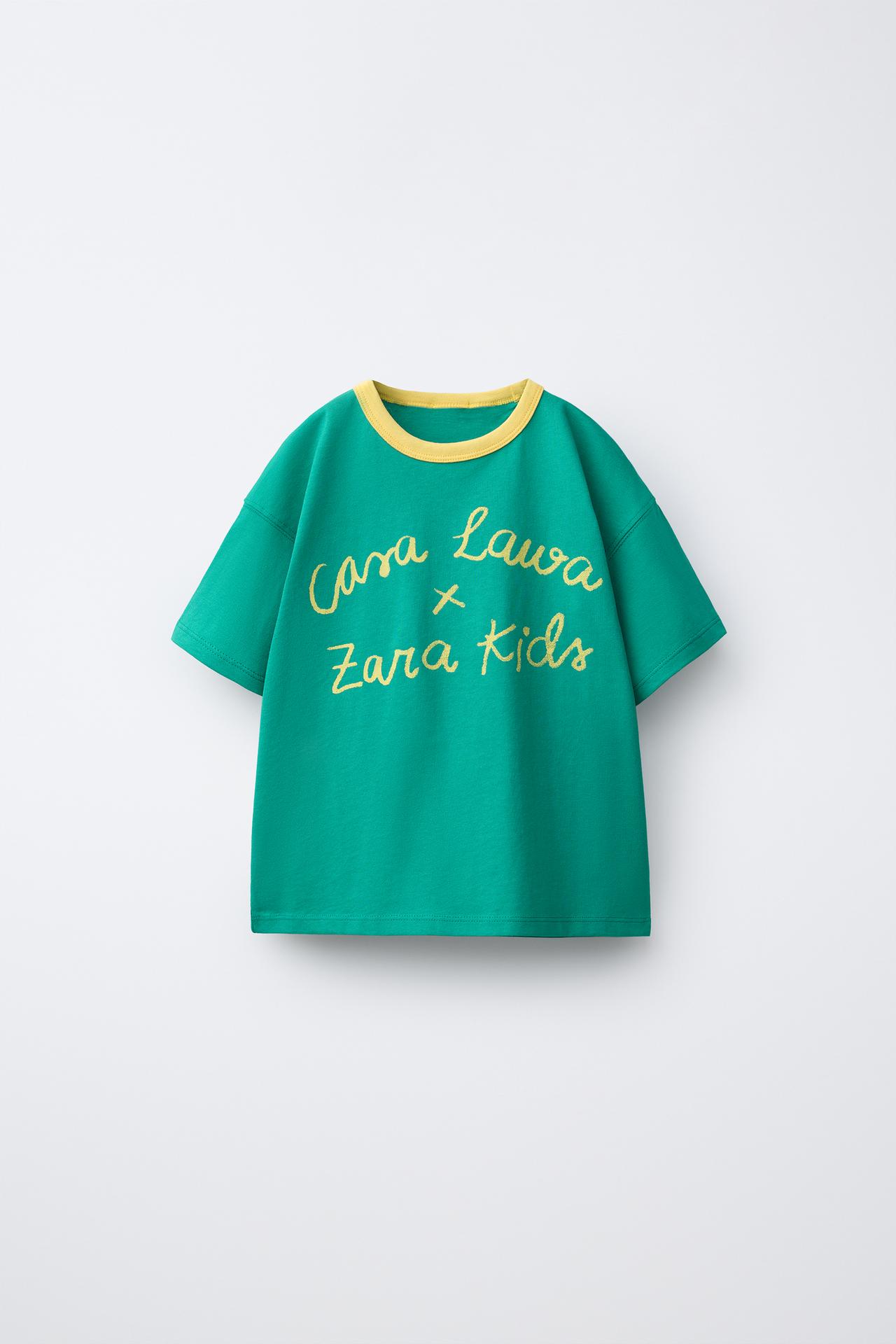 Футболка CASA LAWA X ZARA KIDS с принтом