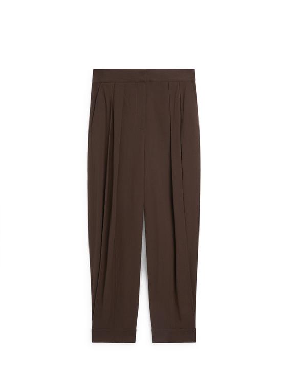 Darted sarouel trousers