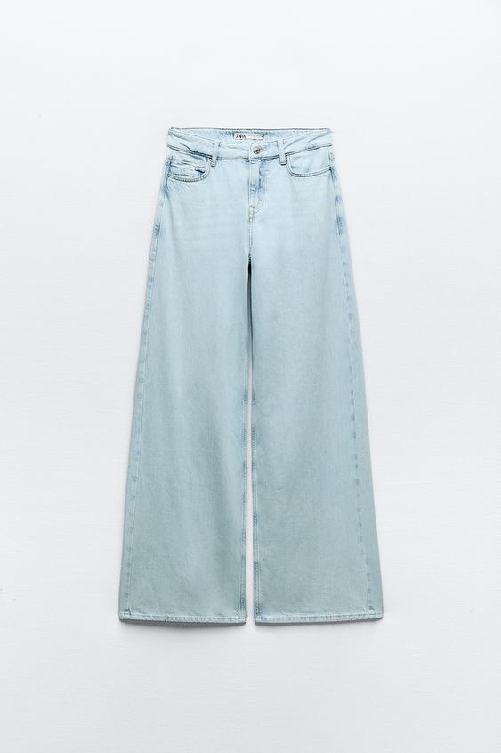 HIGH WAIST 80'S SKINNY JEANS ZW COLLECTION - Light blue
