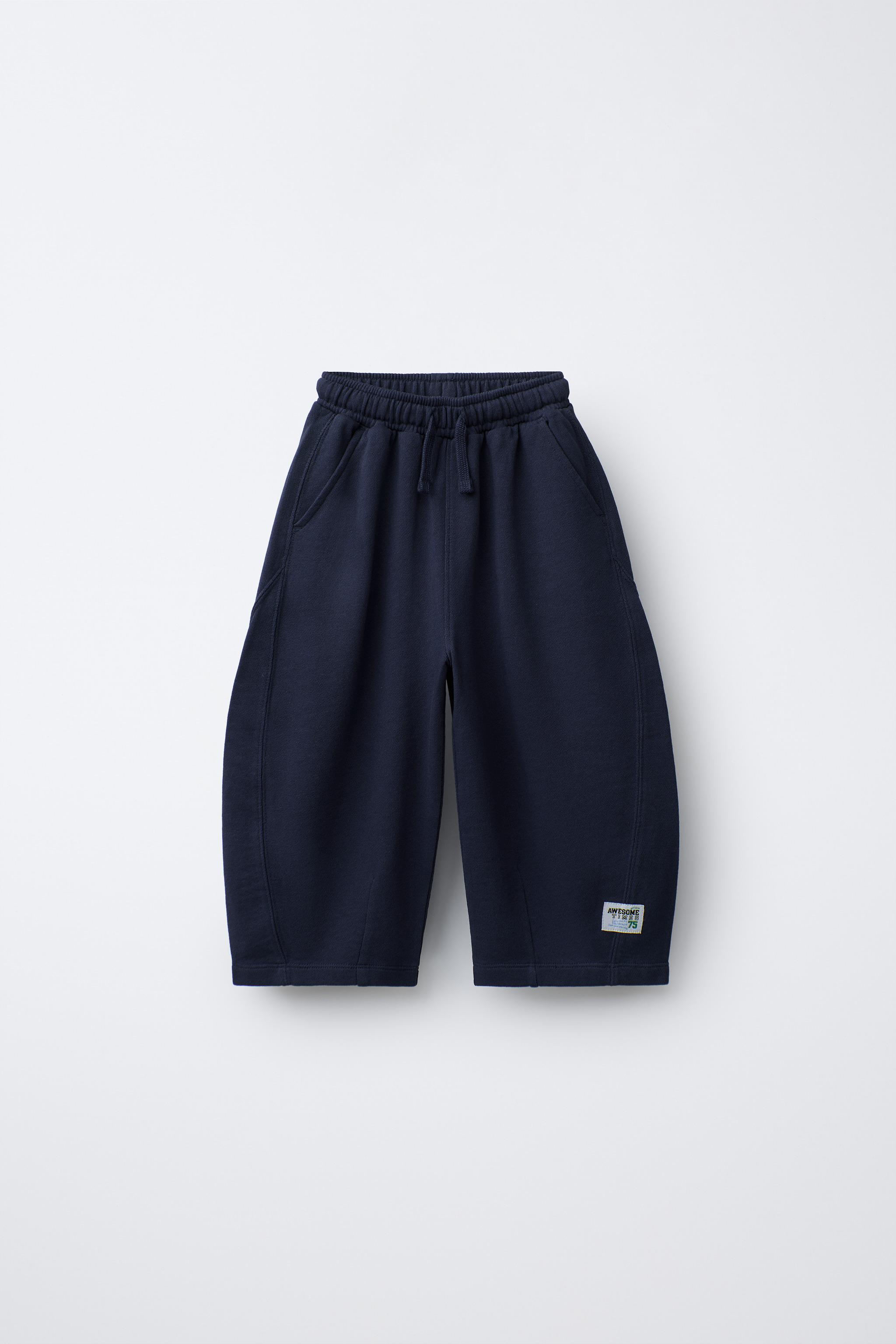 BALLOON PANTS WITH LABEL