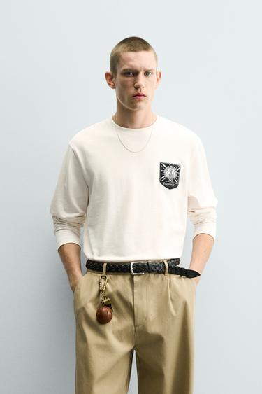 CAMISETA PARCHE ENGLAND 66 FIFA WORLD CUP™ FIFA CLASSICS - Blanco roto de Zara
