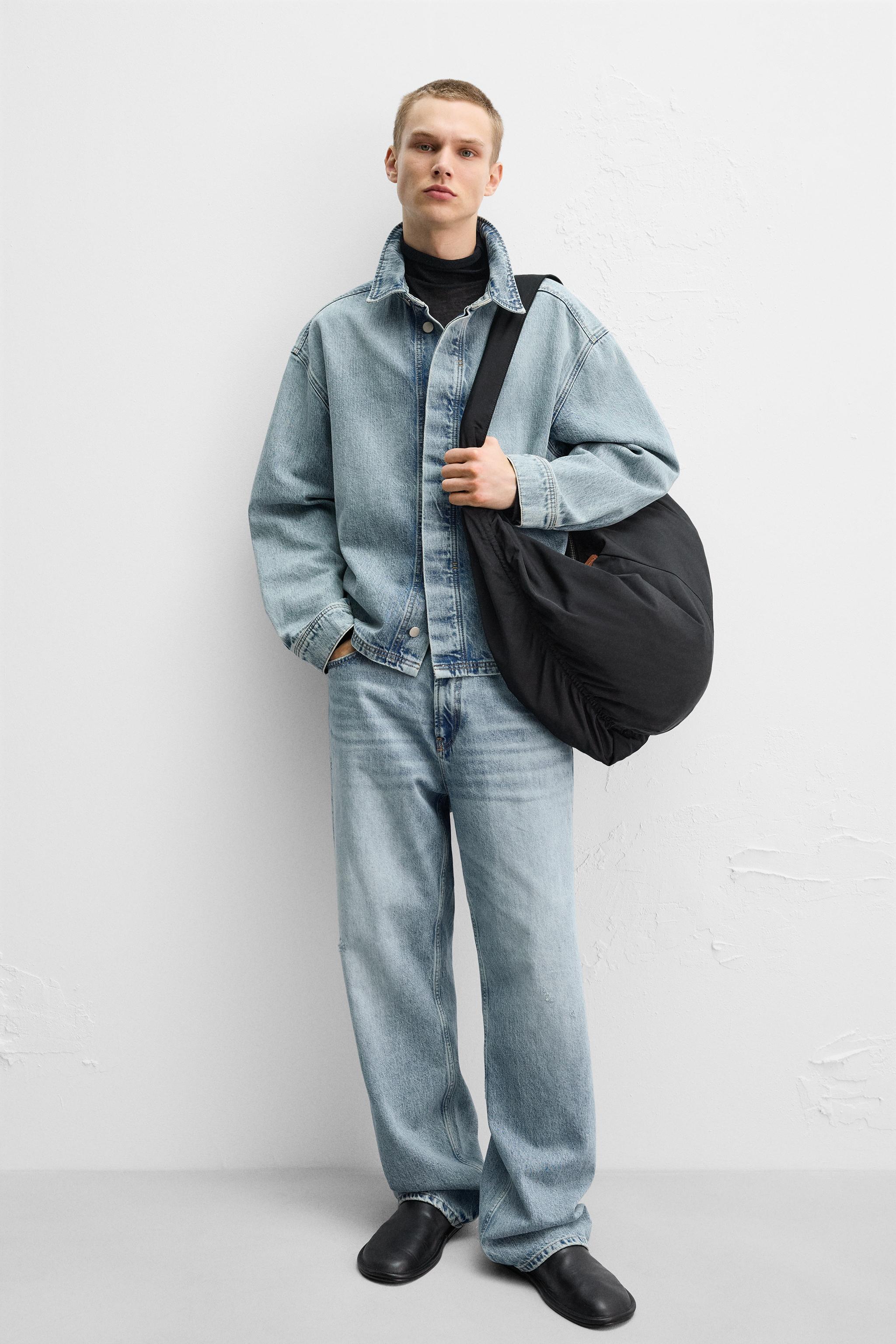 RELAXED FIT JEANS LIMITED EDITION - Blue | ZARA United States