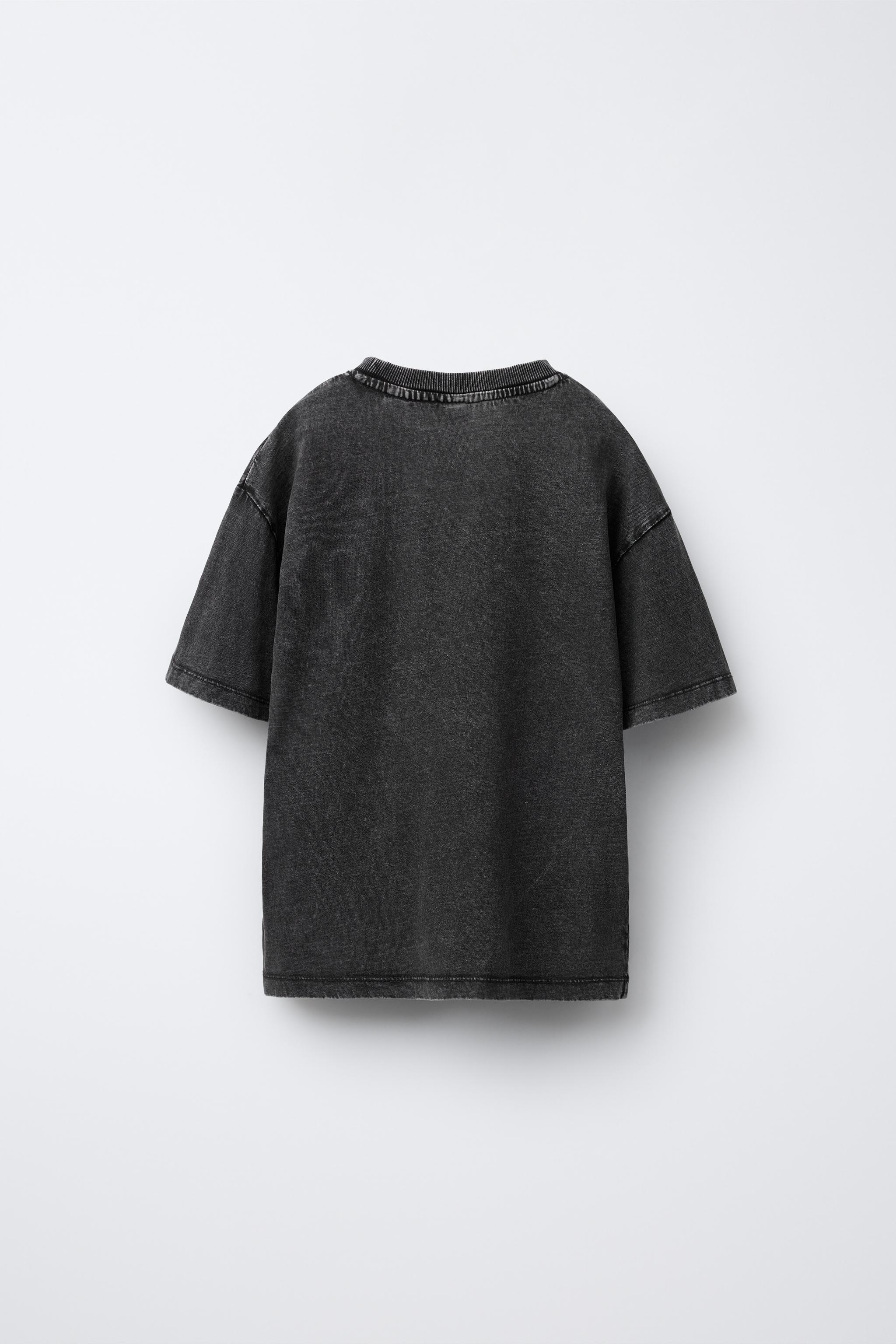 ROLLING STONES © WASHED-EFFECT T-SHIRT - Dark anthracite