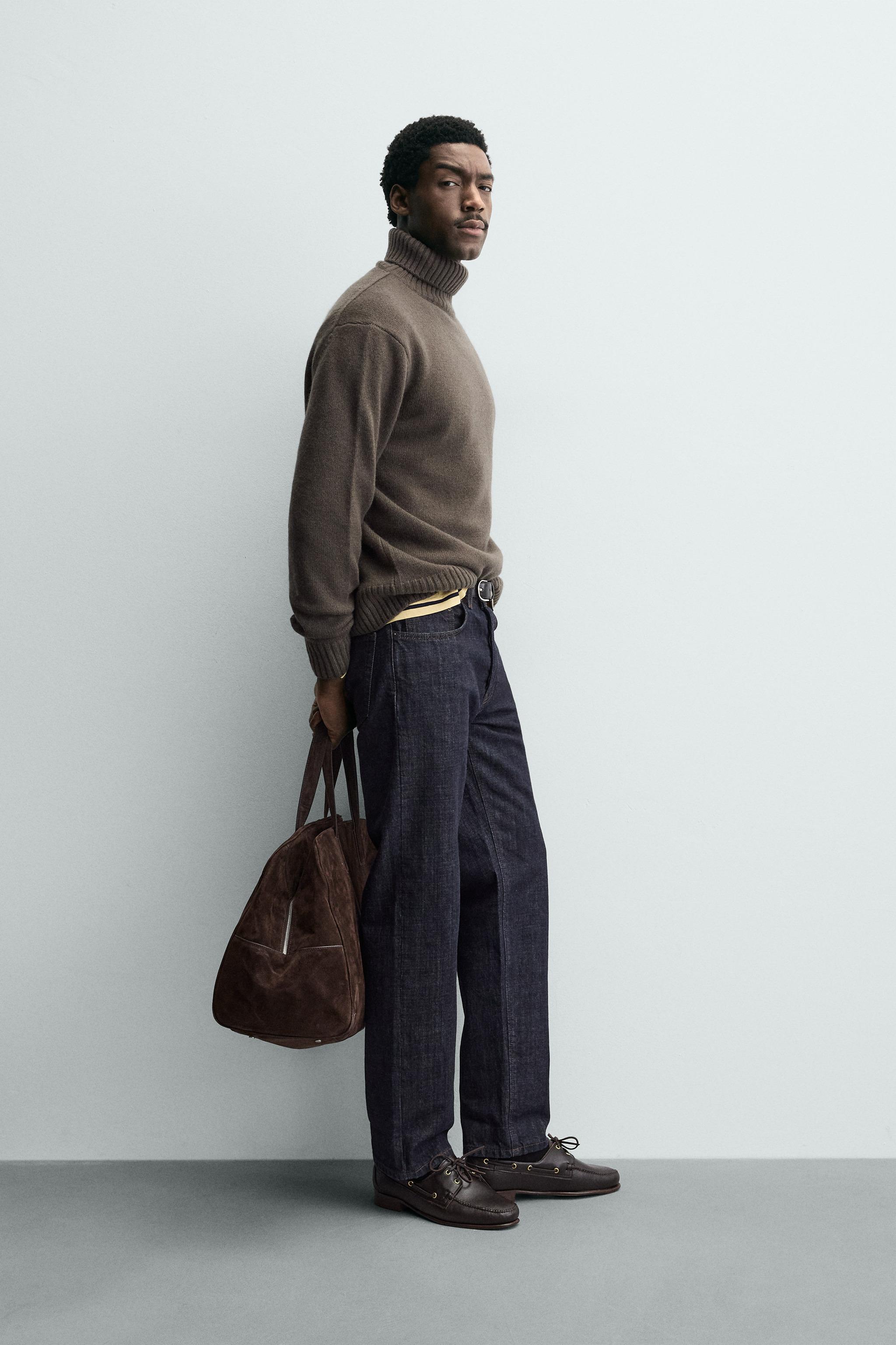 PULL COL MONTANT EN LAINE