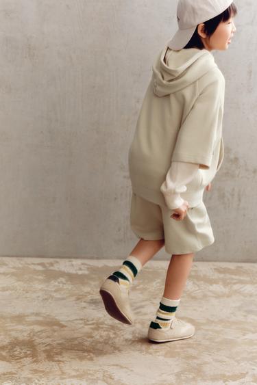 LONG STRIPED SOCKS - Green stripe by Zara - Image 0