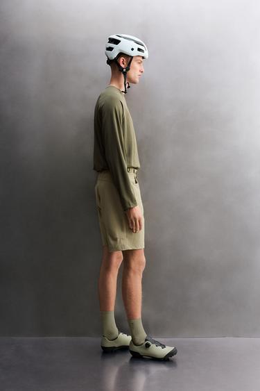 GRAVEL SHORTS - Mid-green by Zara - Image 3