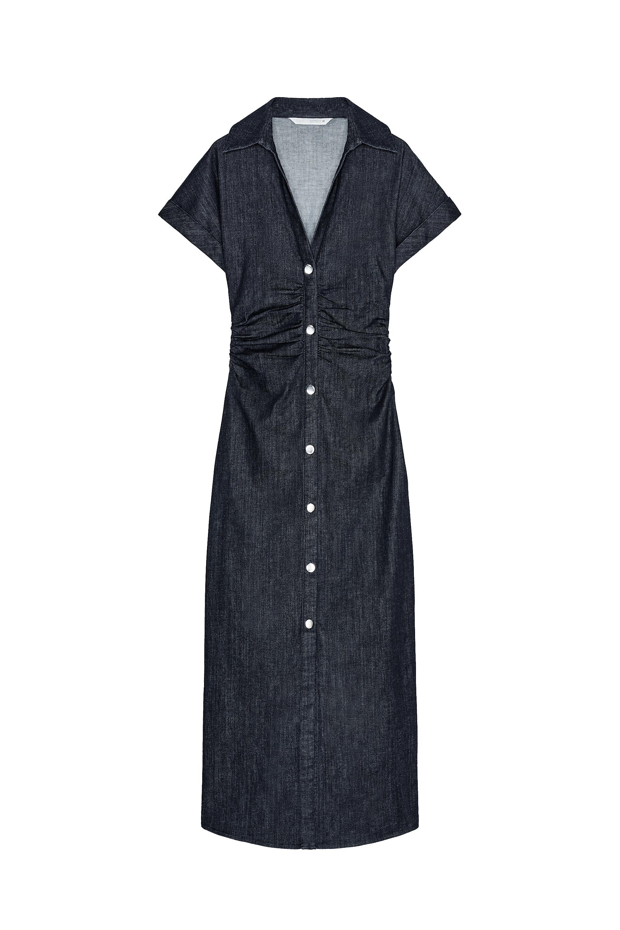 Z1975 DENIM MIDI DRESS SECOND HAND