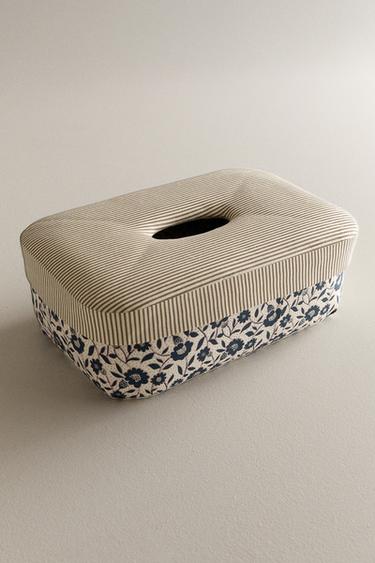 FLORAL WIPE HOLDER - Blue by Zara