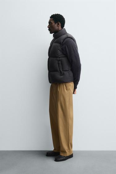 GILET MATELASSÉ DÉPERLANT - Noir de Zara - Image 3