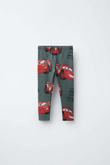 LEGGING IMPRIMÉ CARS FLASH MCQUEEN © DISNEY - Vert de Zara