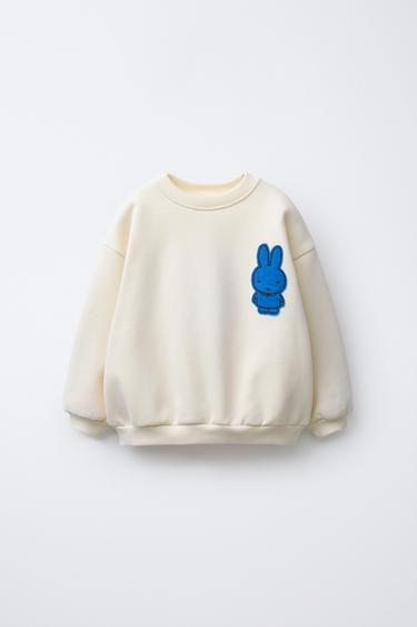 SWEAT À PIÈCES MIFFY™ MERCIS BV © - Écru de Zara